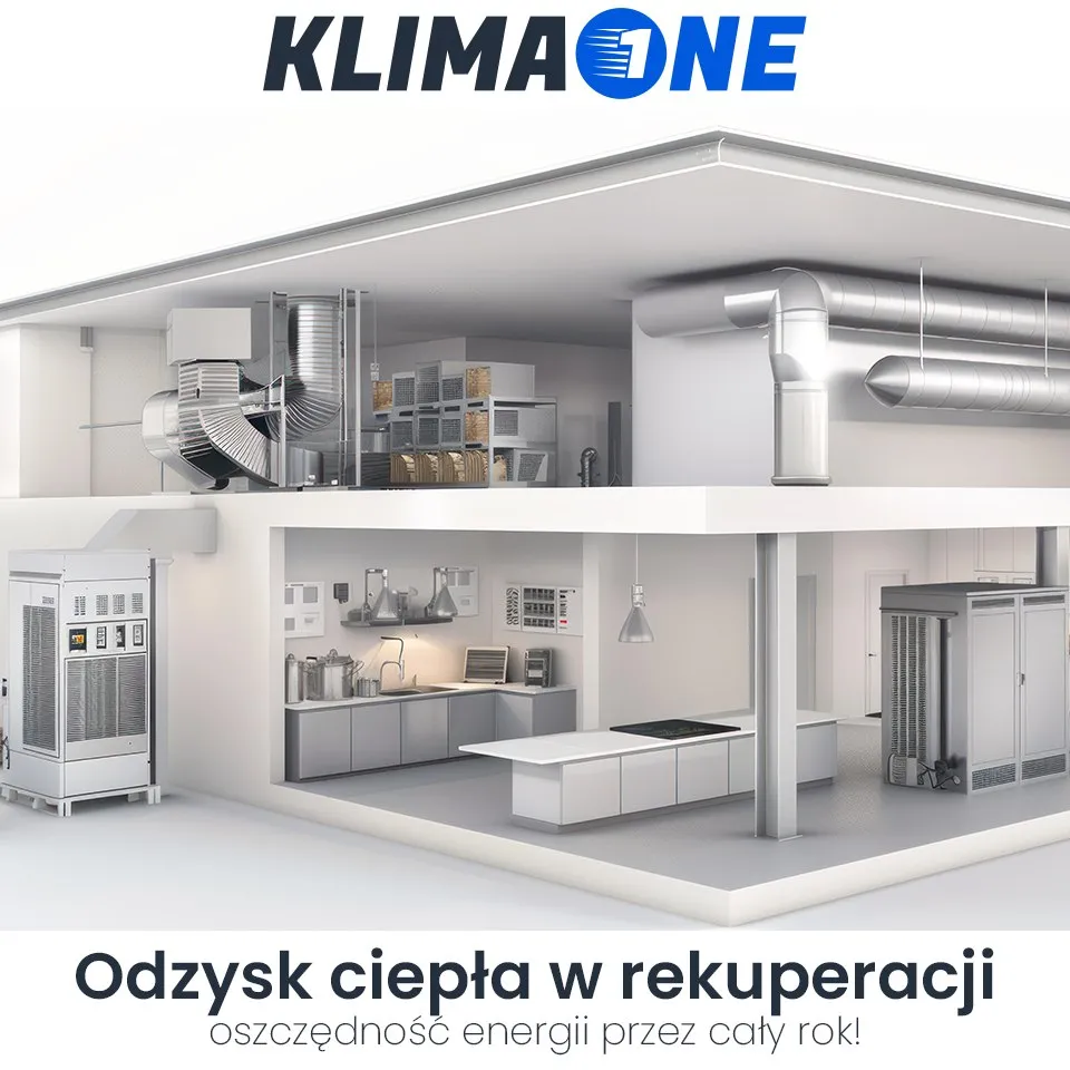 Rekuperacja z odzyskiem ciepła czyli oszczędność energii przez cały rok! – Poradnik od KlimaOne Rekuperacja z odzyskiem ciepła czyli oszczędność energii przez cały rok! - Poradnik od KlimaOne